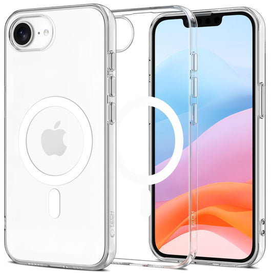 Futrola MagSafe za Apple iPhone 16e, Tech-Protect, Flexair, Prozirna