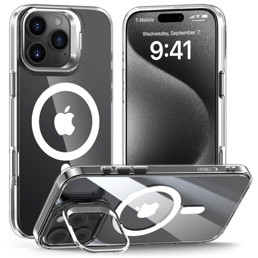 Futrola MagSafe za Apple iPhone 16 Pro Max, Tech-Protect, Magstand, Prozirna