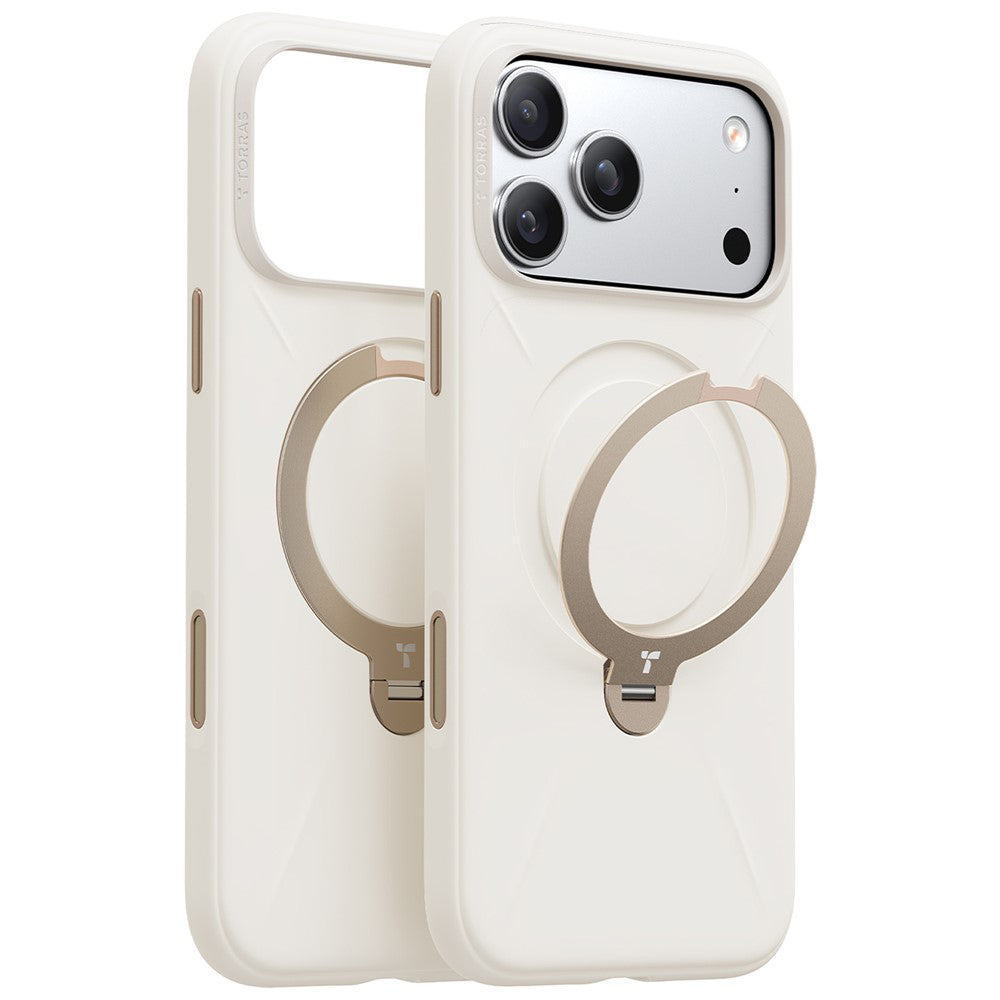 MagSafe futrola za Apple iPhone 17 Pro, Torras, QPRO silikon, bijela