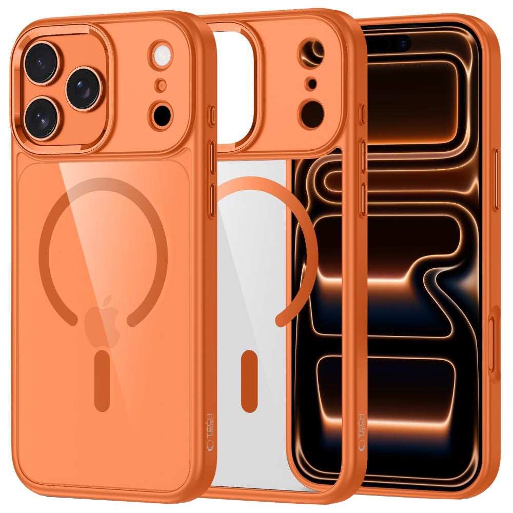 MagSafe futrola za Apple iPhone 17 Pro, Tech-Protect, Magmat, Narančasta