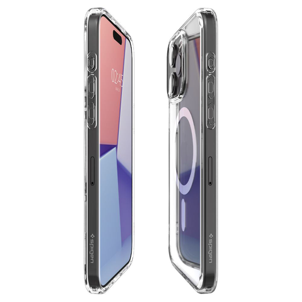 Futrola MagSafe za Apple iPhone 15 Pro, Spigen, Ultra Hybrid, Bijela ACS06715