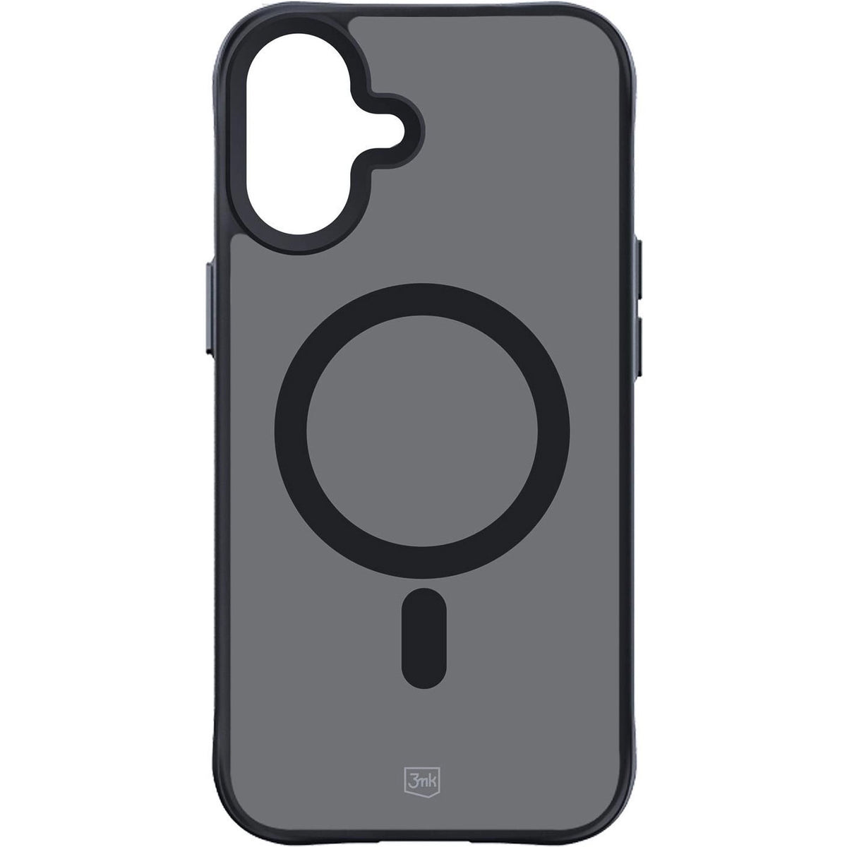 MagSafe futrola za Apple iPhone 16, 3MK, Smoke MagCase, Crna