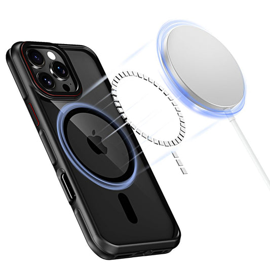Futrola MagSafe za Apple iPhone 16 Pro Max, Tech-Protect, Maghybrid, Crna