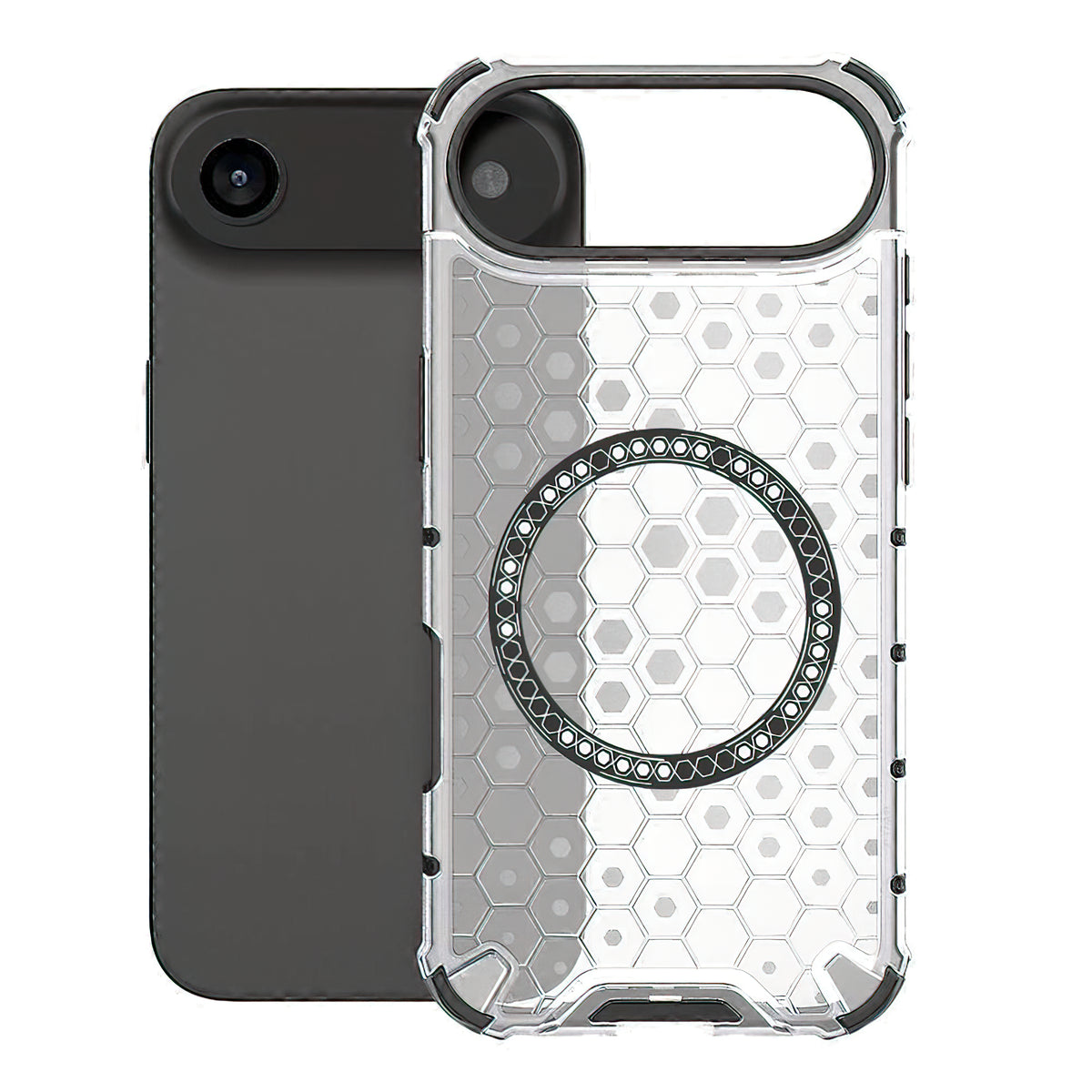 Futrola MagSafe za Apple iPhone 17 Air, Techsuit, HoneyComb Shield, Bijela