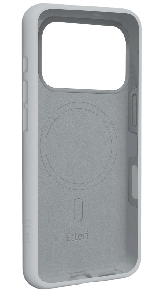 MagSafe futrola za Apple iPhone 18 Pro Max / 17 Pro Max, Etteri, Silicone Mag, Siva