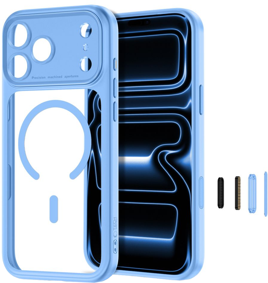 MagSafe futrola za Apple iPhone 18 Pro Max / 17 Pro Max, Tech-Protect, MagPeak CC, Plava