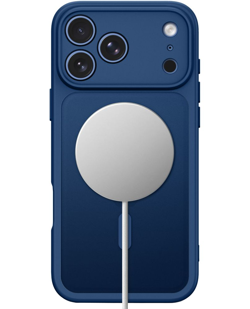 MagSafe maska za Apple iPhone 18 Pro Max / 17 Pro Max, Tech-Protect, BasicMag, Mat Tamnoplava