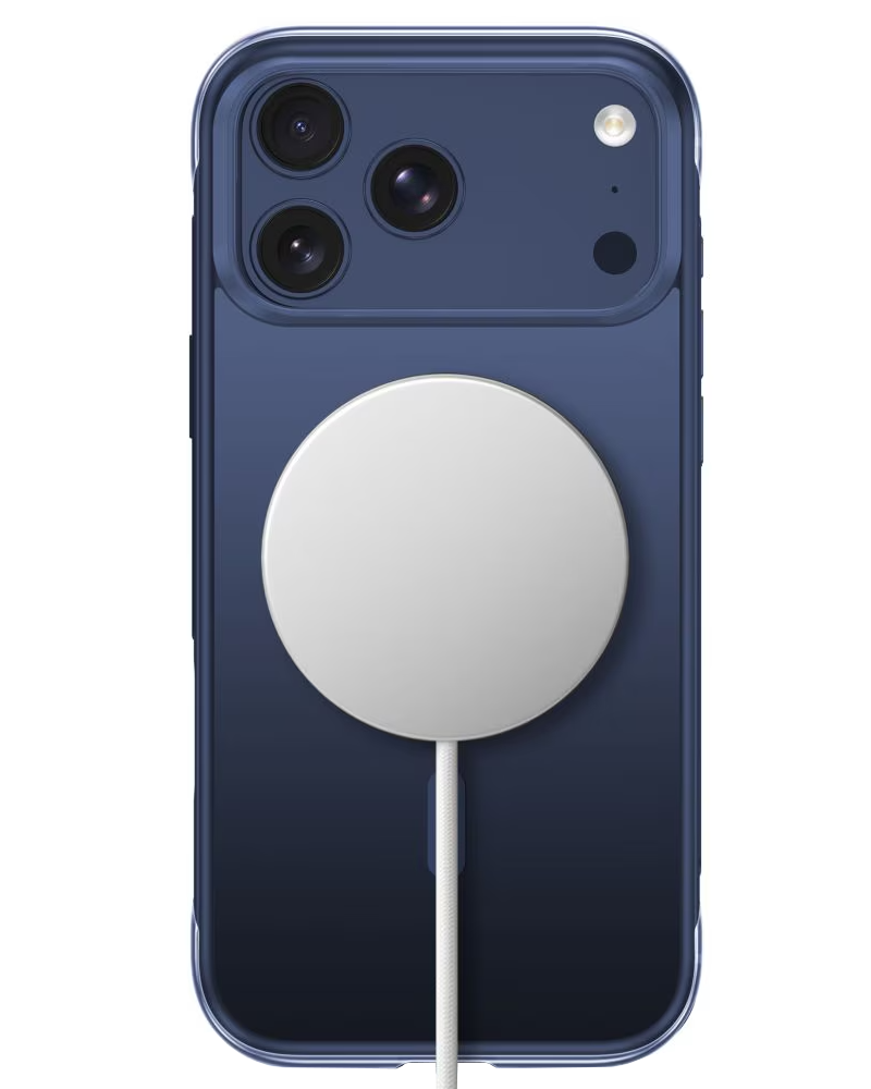 MagSafe maska za Apple iPhone 18 Pro / 17 Pro, Tech-Protect, MagAir CC, Mat Tamnoplava