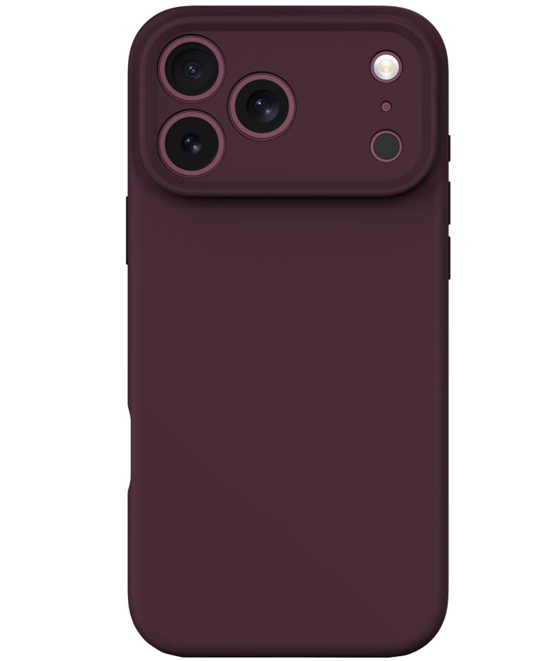 MagSafe maskica za Apple iPhone 18 Pro / 17 Pro, Tech-Protect, silikonska, bordo crvena