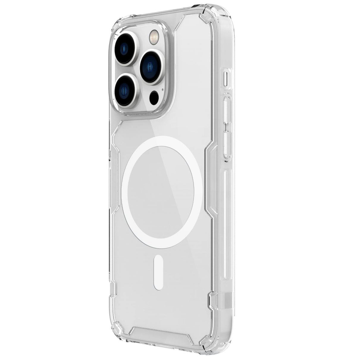 Futrola MagSafe za Apple iPhone 16, Nillkin, Nature Pro, Prozirna