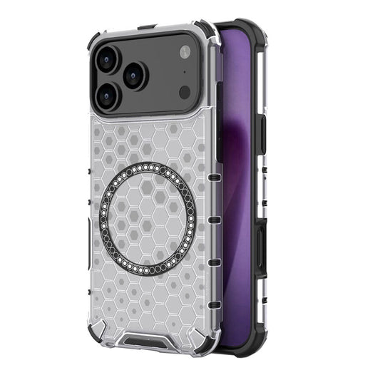 Futrola MagSafe za Apple iPhone 17 Pro Max, Techsuit, HoneyComb Shield, Bijela