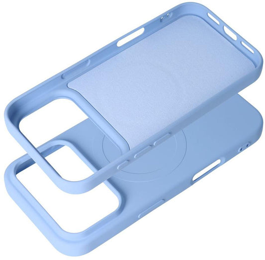 MagSafe maskica za Apple iPhone 18 Pro Max / 17 Pro Max, OEM, Silicone Mag (Big Hole), plava
