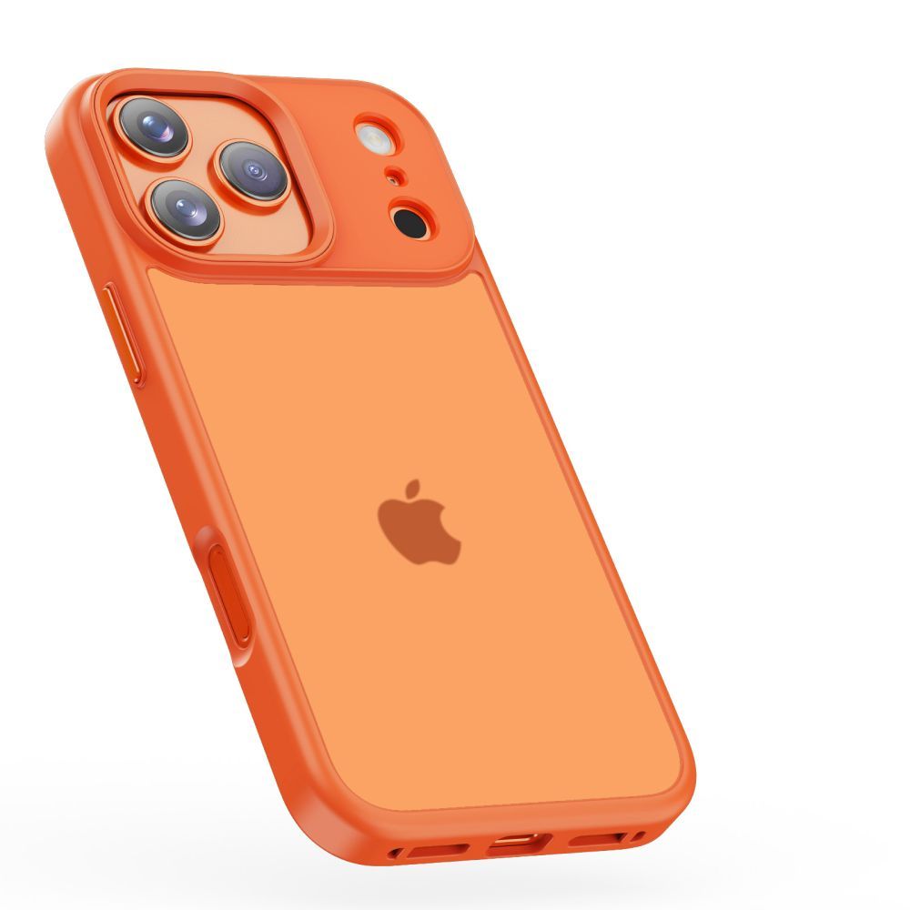 Futrola za Apple iPhone 17 Pro, Tech-Protect, Magmat, Mat Narančasta