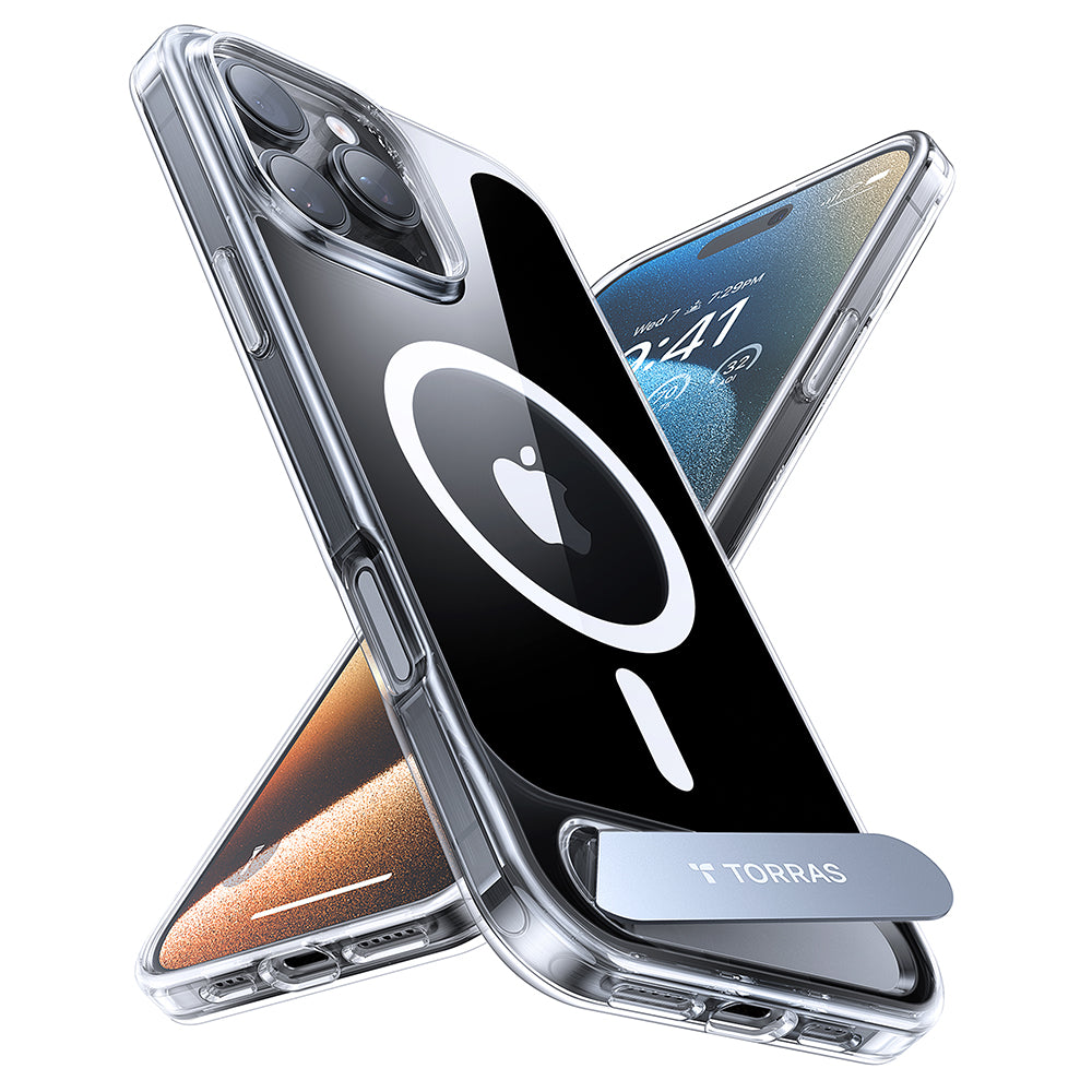 MagSafe futrola za Apple iPhone 16 Pro Max, Torras, Pstand, Prozirna