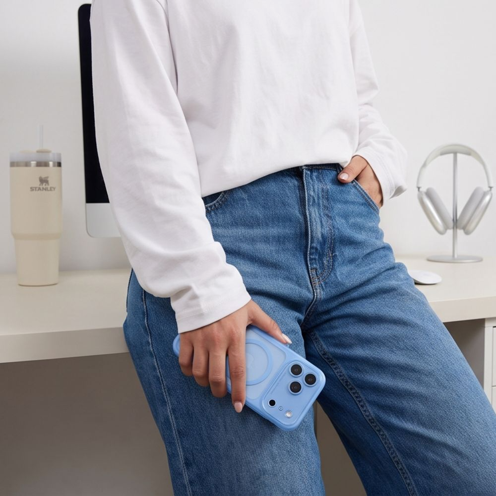 MagSafe futrola za Apple iPhone 18 Pro Max / 17 Pro Max, Tech-Protect, MagPeak CC, Plava