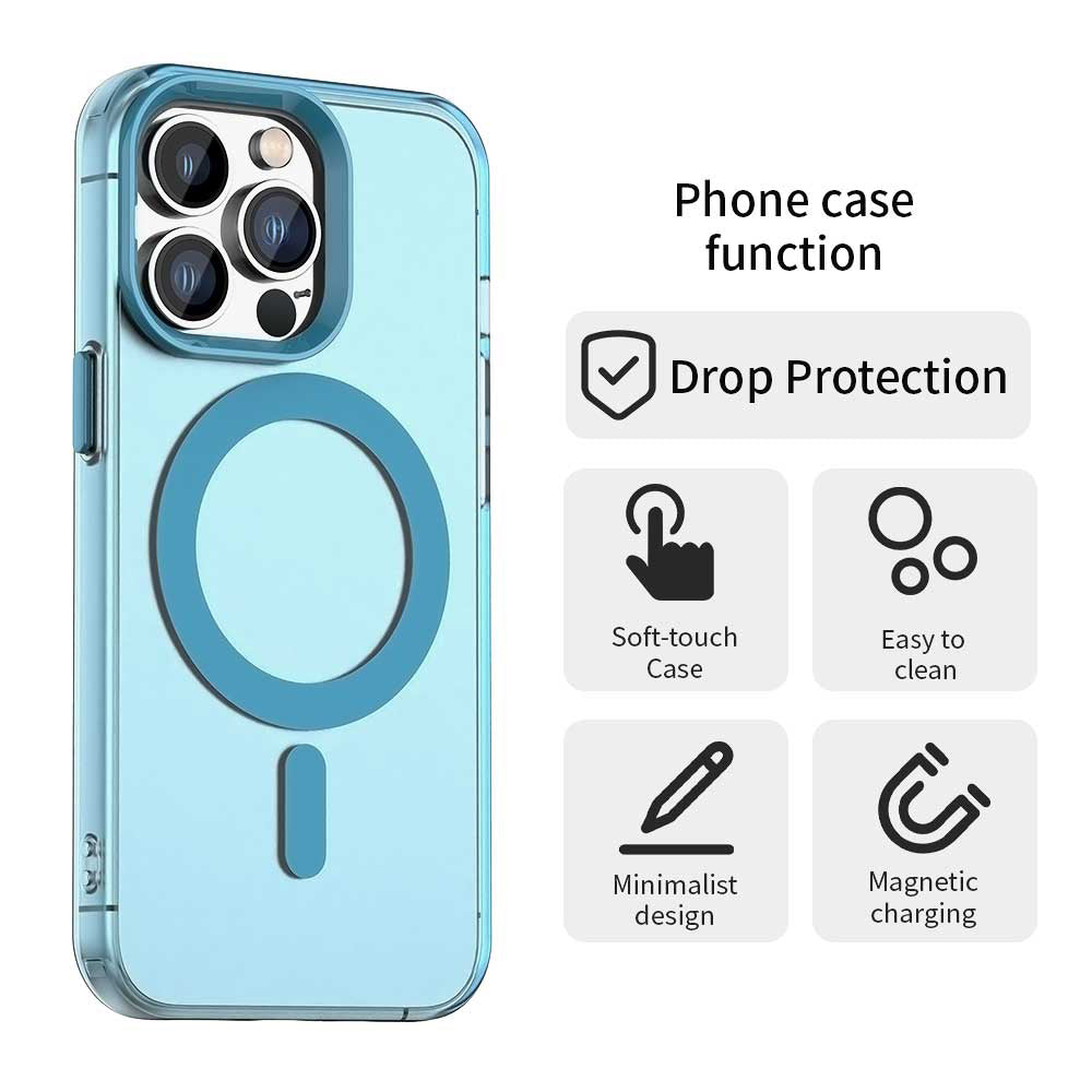 MagSafe futrola za Apple iPhone 13 Pro, Techsuit, CandyCase, Plava