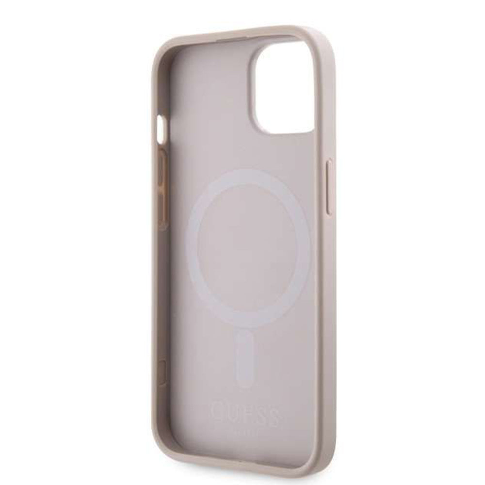 MagSafe futrola za Apple iPhone 14, Guess, GCube Stripes, Roza