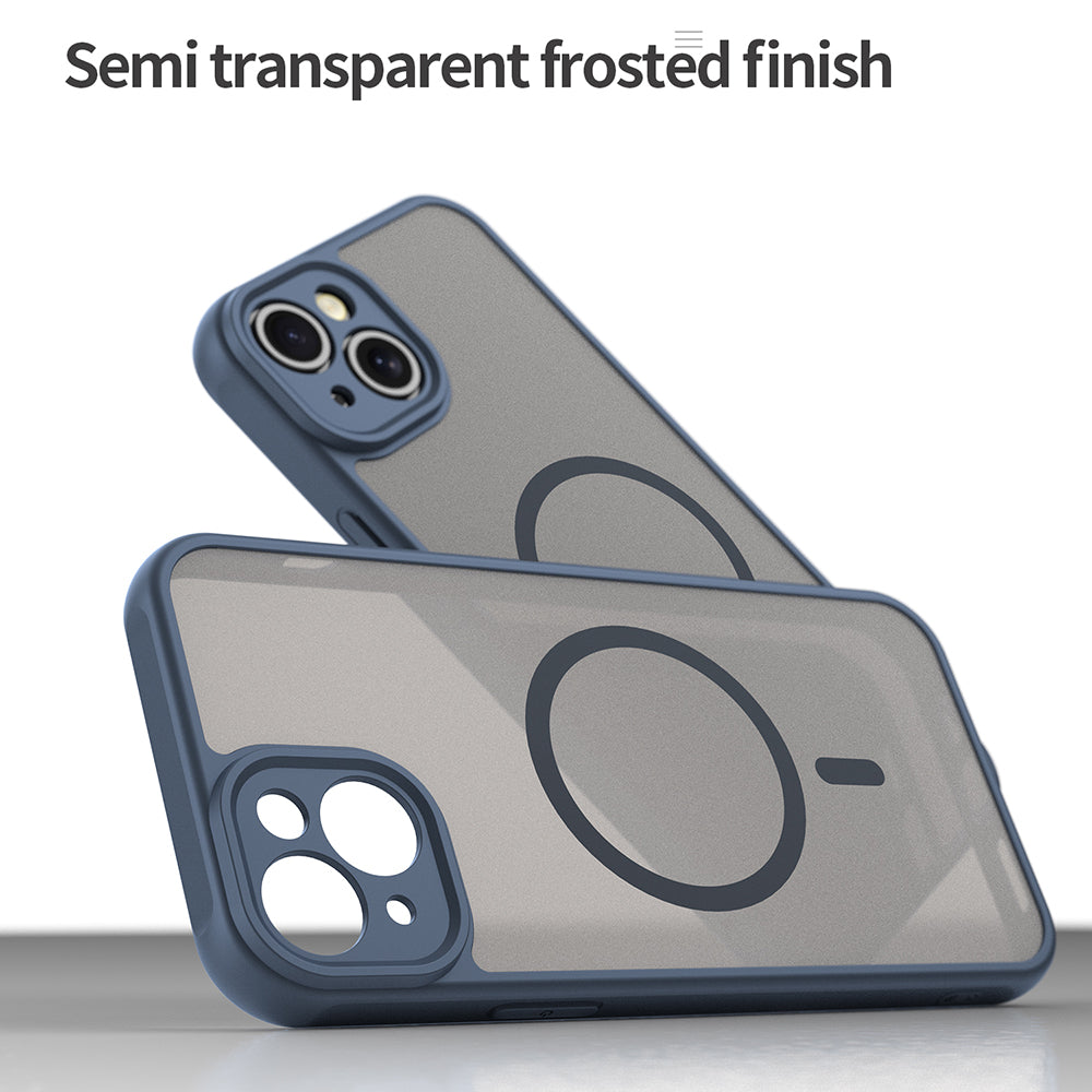 MagSafe futrola za Apple iPhone 14 Plus, Techsuit, HaloFrost II, Tamnoplava