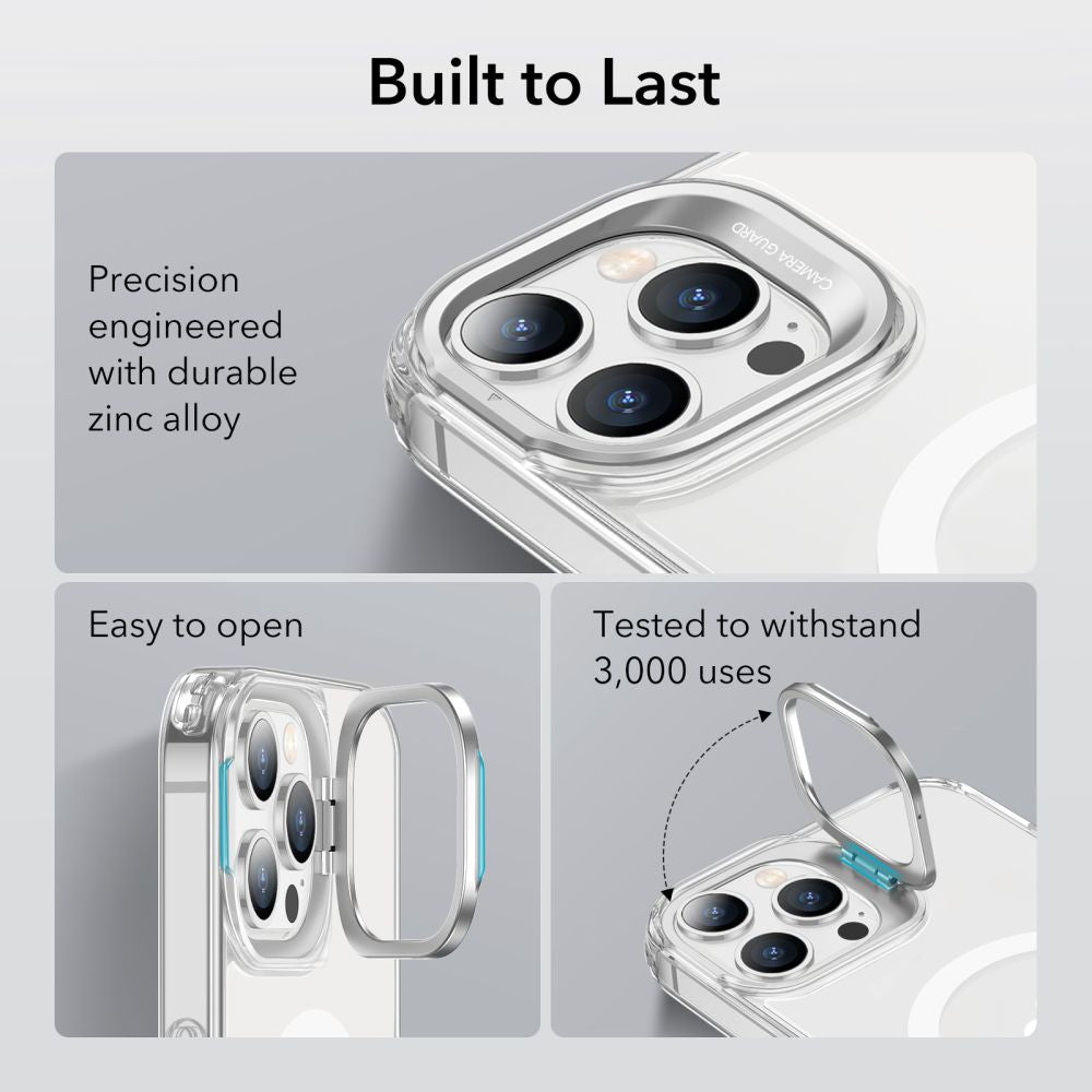 Futrola MagSafe za Apple iPhone 14 Pro, ESR, Classic Kickstand, Prozirna
