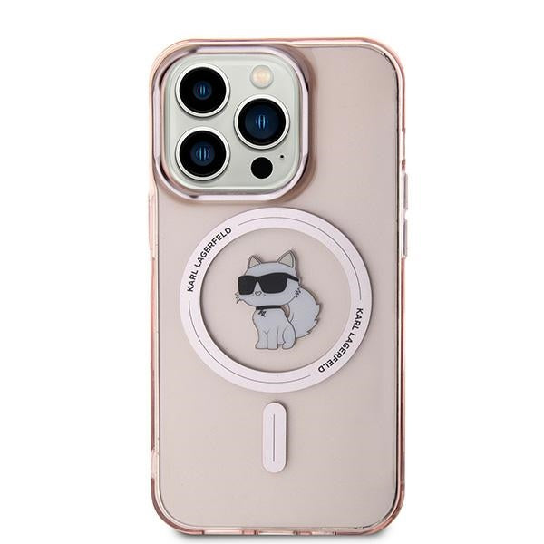 Futrola MagSafe za Apple iPhone 14 Pro, Karl Lagerfeld, IML Choupette, Roza