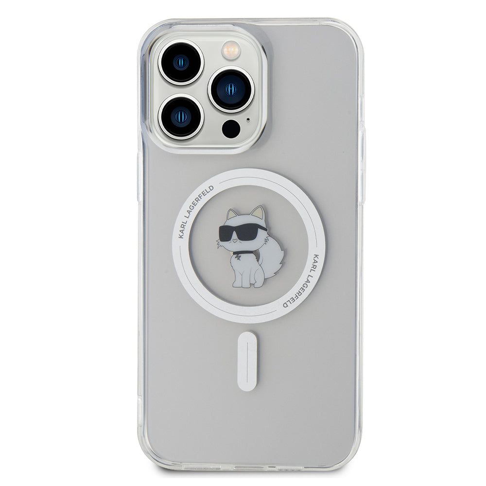 Futrola MagSafe za Apple iPhone 14 Pro Max, Karl Lagerfeld, IML Choupette, Prozirna
