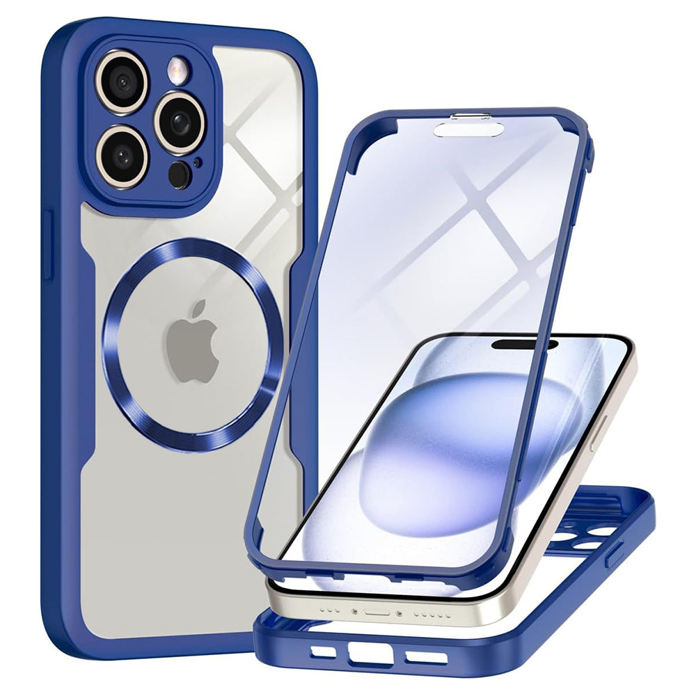 MagSafe futrola za Apple iPhone 14 Pro Max, Techsuit, ColorVerse 360, Plava