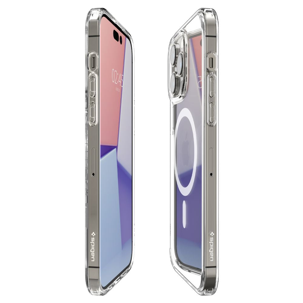 Futrola MagSafe za Apple iPhone 14 Pro, Spigen, Ultra Hybrid, Bijela