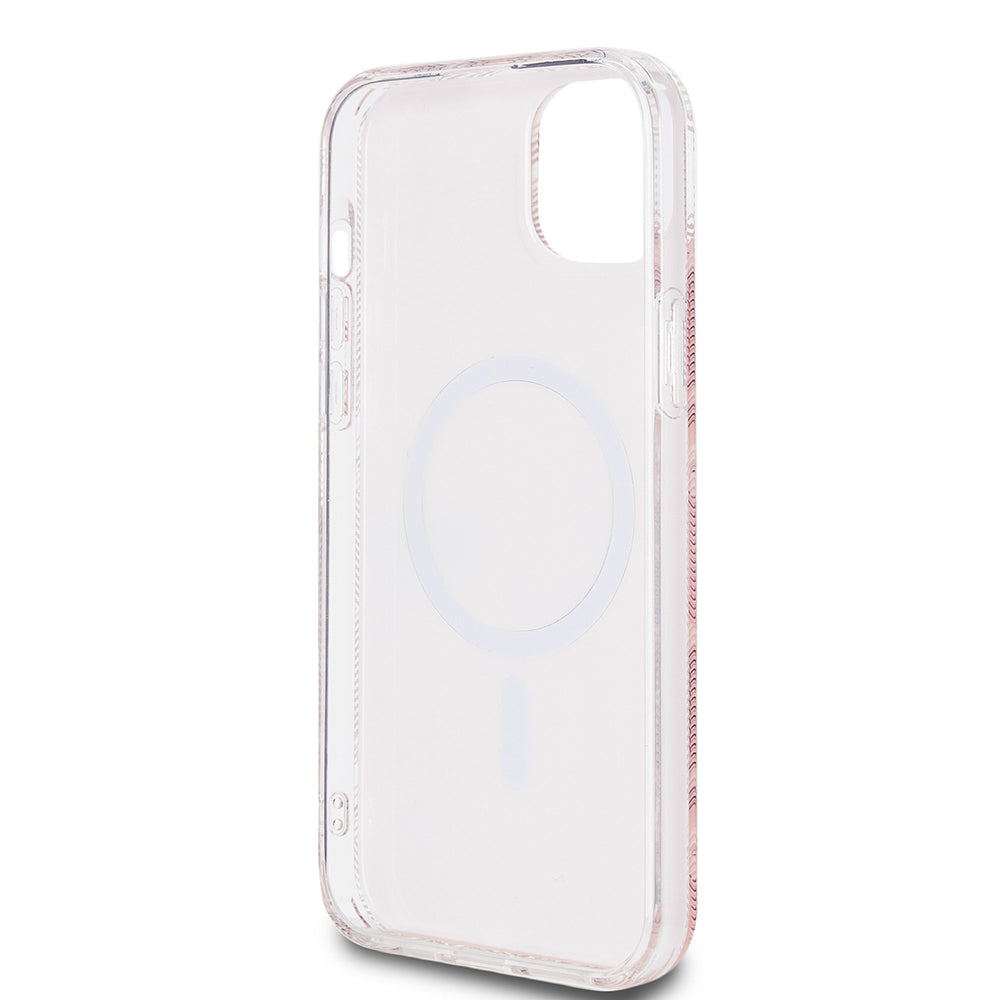 MagSafe futrola za Apple iPhone 15, Guess, IML Gcube, Roza
