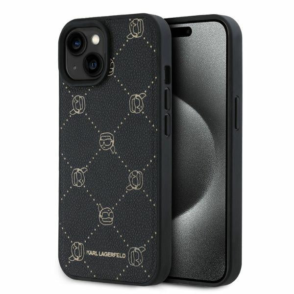 MagSafe futrola za Apple iPhone 15, Karl Lagerfeld, Karl's Head, Crna