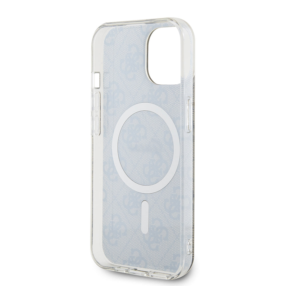 Futrola MagSafe za Apple iPhone 15 Plus, Guess, IML 4G, Smeđa
