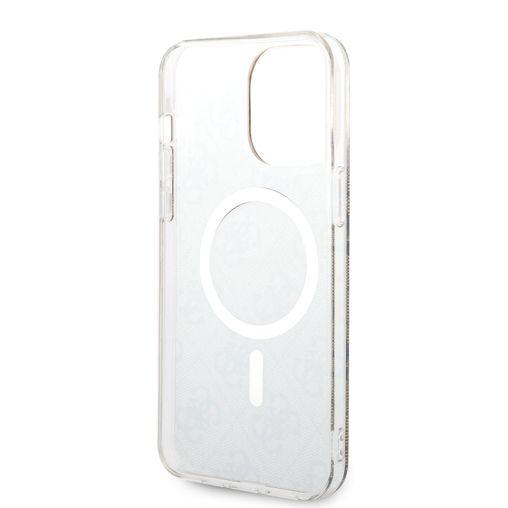 MagSafe futrola za Apple iPhone 15 Pro Max, Guess, 4G IML, smeđa GUHMP15XH4STW