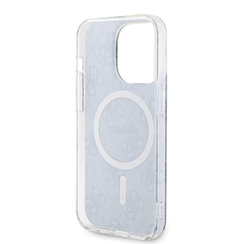 Futrola MagSafe za Apple iPhone 15 Pro Max, Guess, IML 4G, Plava