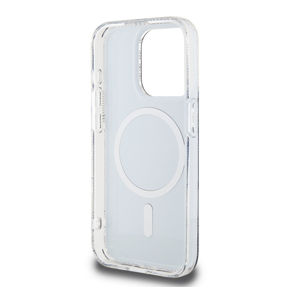 MagSafe futrola za Apple iPhone 15 Pro Max, Guess, IML Gcube, Crna