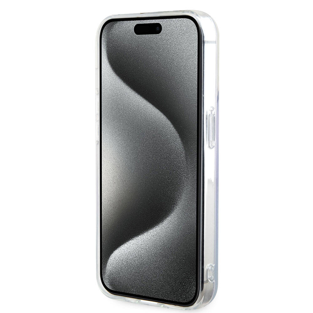 MagSafe futrola za Apple iPhone 15 Pro Max, Guess, IML Iridescent, Ljubičasta