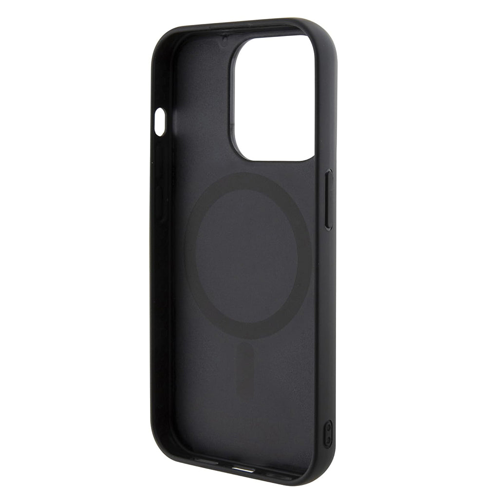 MagSafe futrola za Apple iPhone 15 Pro Max, Guess, PU G Cube, Crna