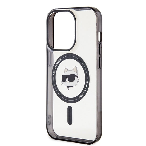 MagSafe futrola za Apple iPhone 15 Pro Max, Karl Lagerfeld, IML Choupette's Head, Prozirna