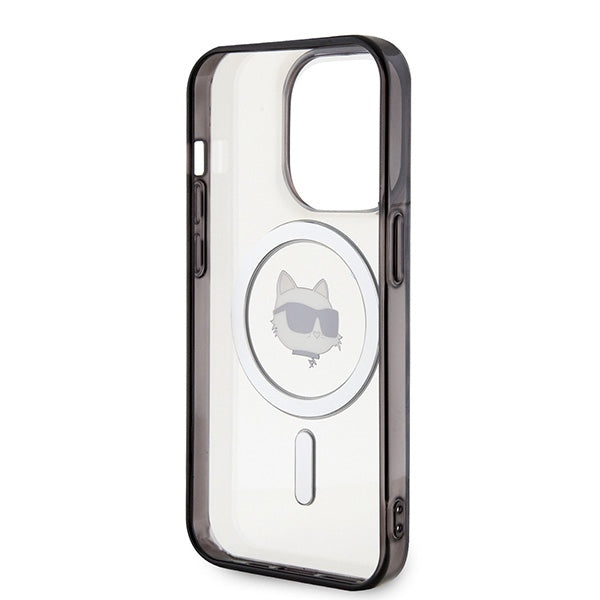 MagSafe futrola za Apple iPhone 15 Pro Max, Karl Lagerfeld, IML Choupette's Head, Prozirna