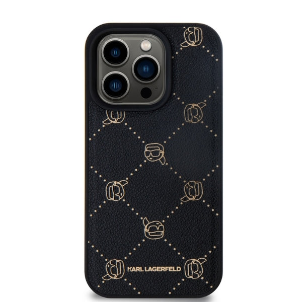 MagSafe futrola za Apple iPhone 15 Pro Max, Karl Lagerfeld, Karl's Head, Crna