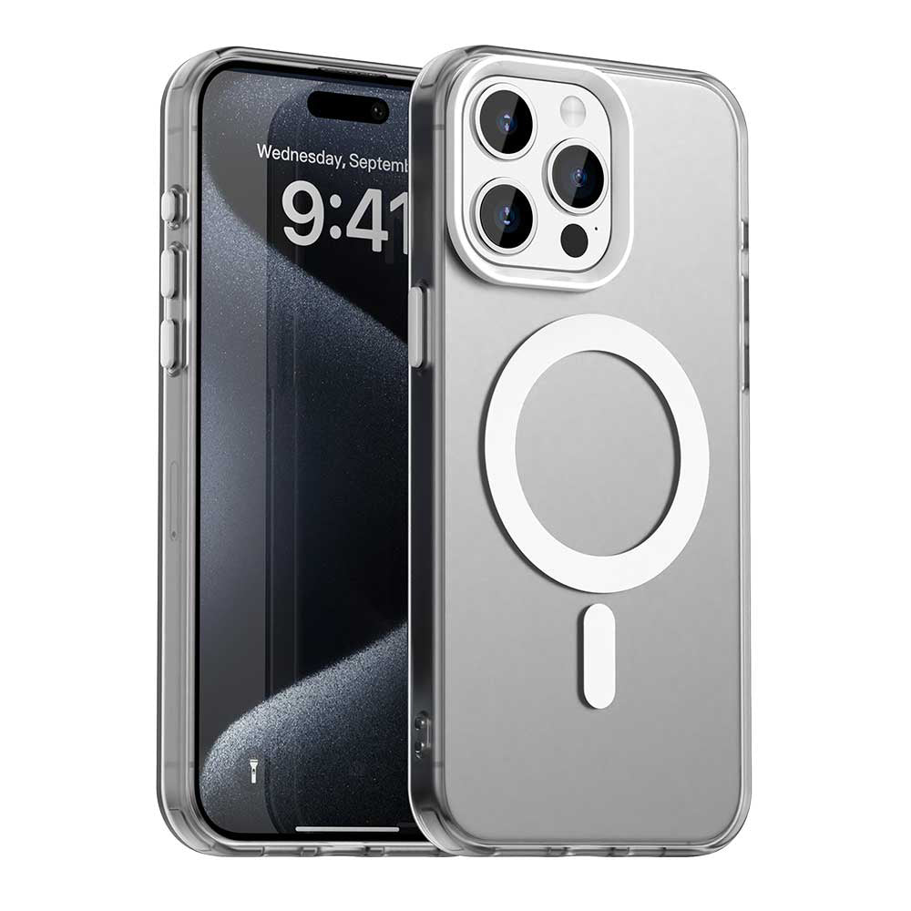 MagSafe futrola za Apple iPhone 15 Pro Max, Techsuit, CandyCase, Bijela