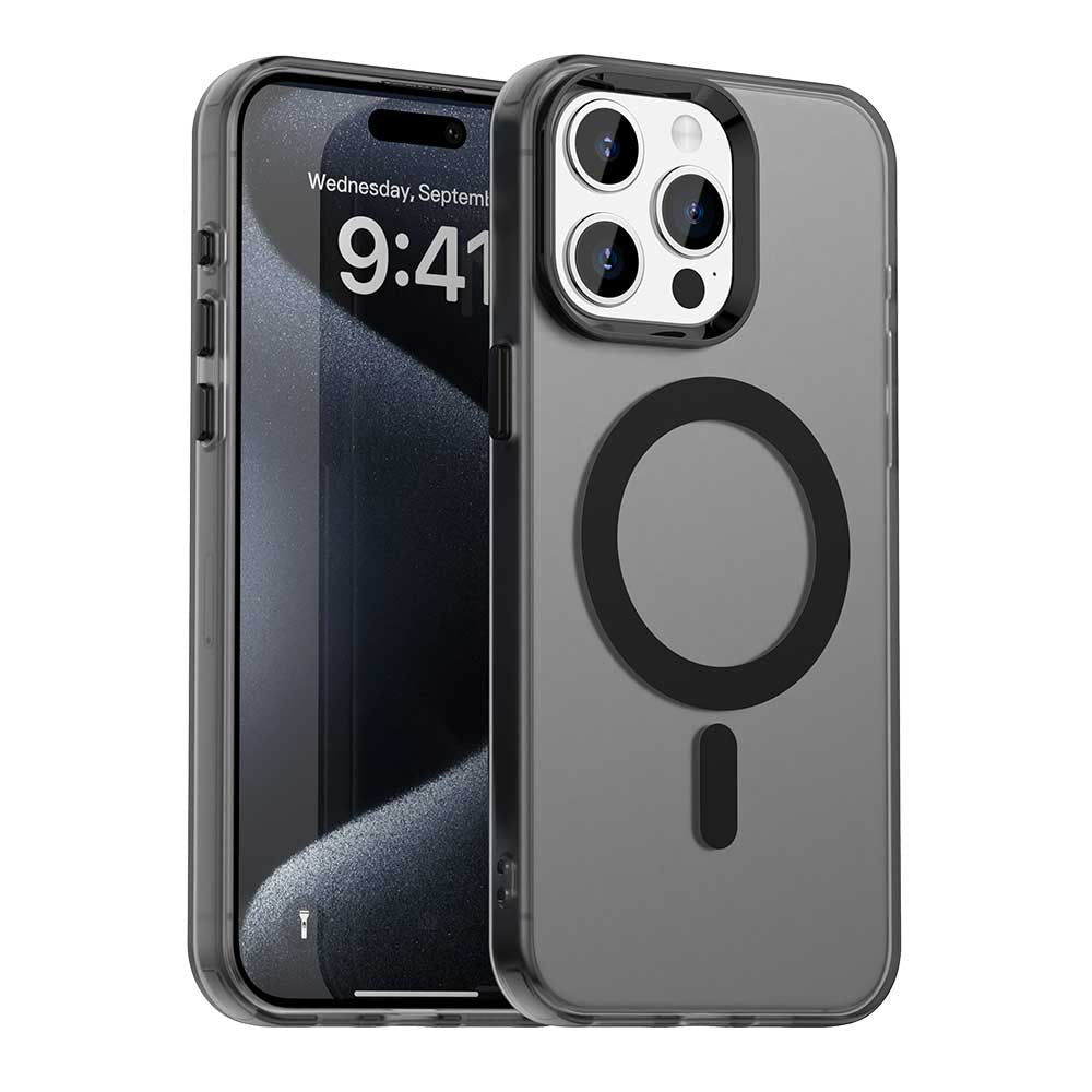 MagSafe futrola za Apple iPhone 15 Pro Max, Techsuit, CandyCase, Crna