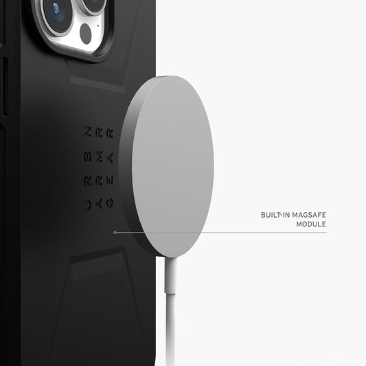 MagSafe futrola za Apple iPhone 15 Pro Max, Urban Armor Gear, Essential Armor, Crna