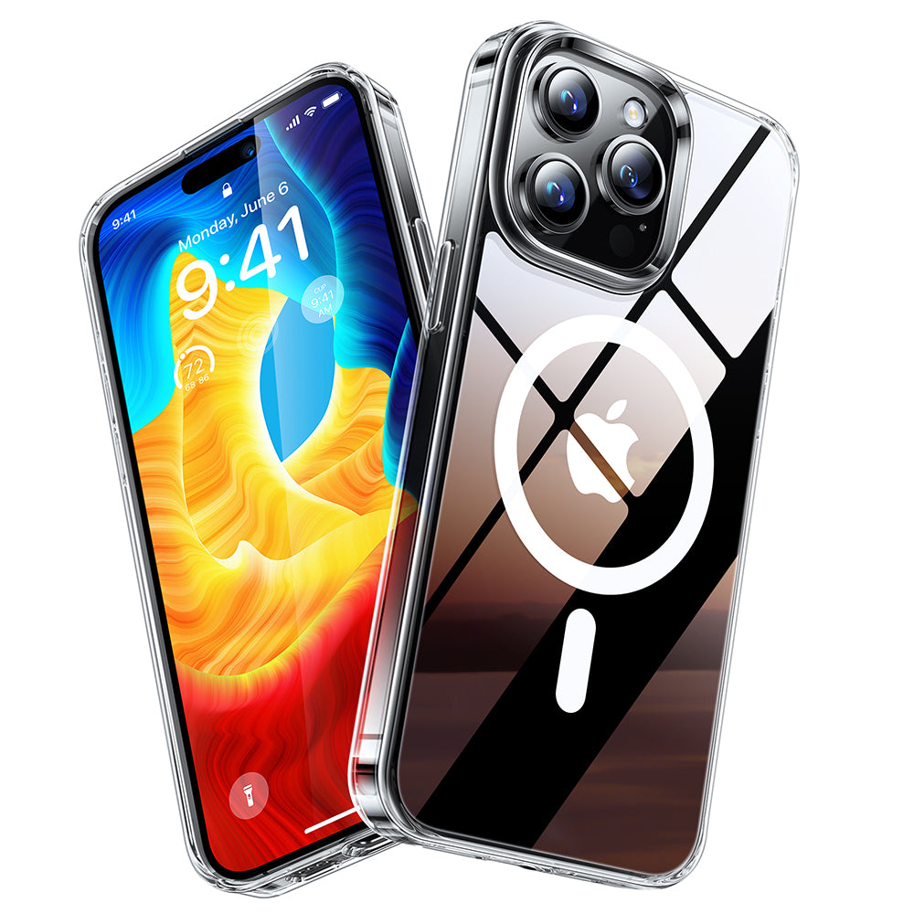 MagSafe futrola za Apple iPhone 15 Pro, Torras, Diamond, Prozirna