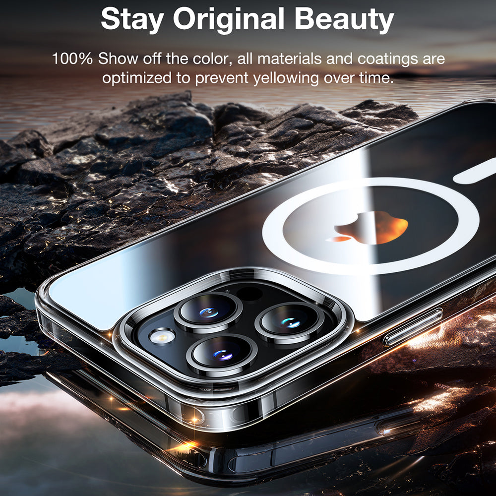 MagSafe futrola za Apple iPhone 15 Pro, Torras, Diamond, Prozirna