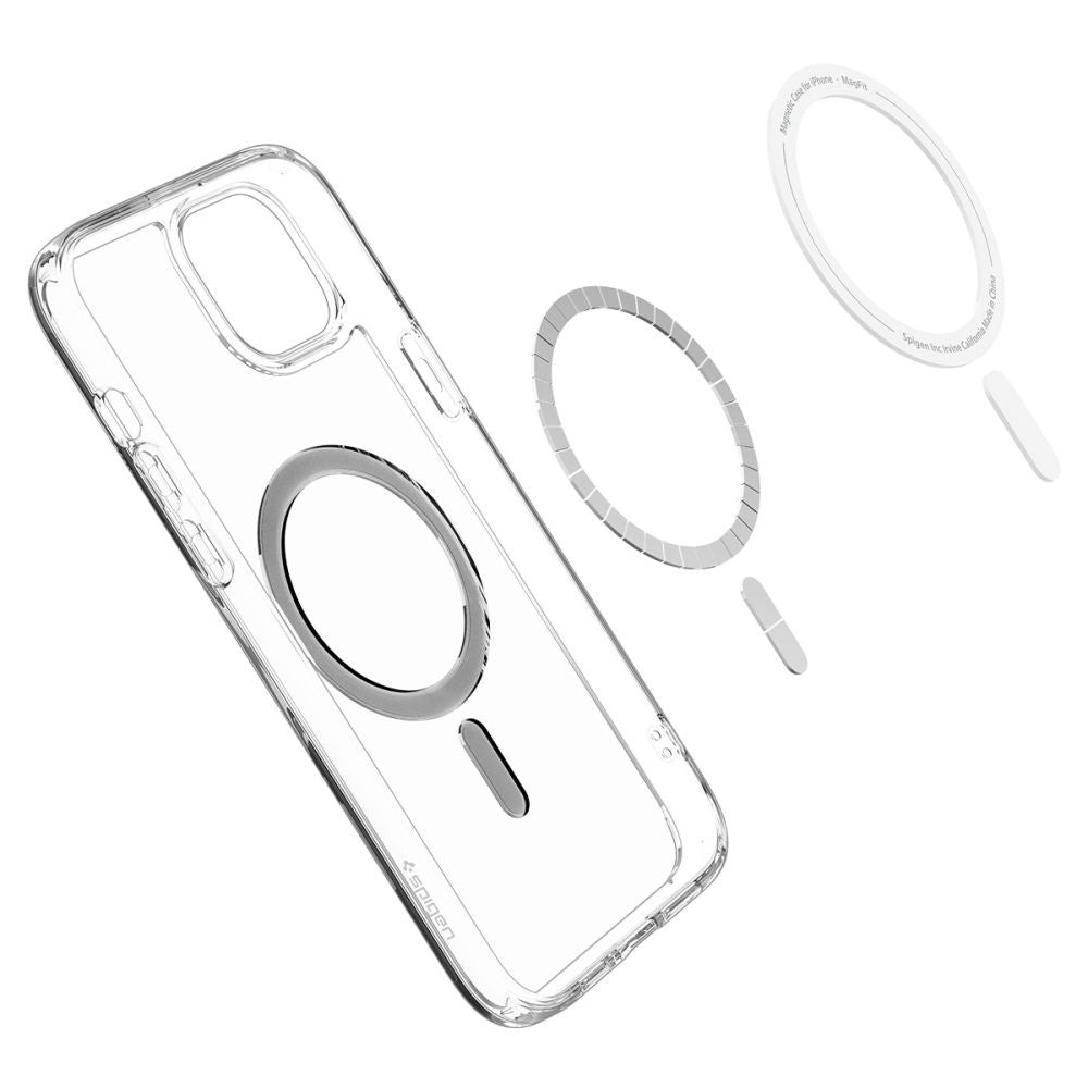 Futrola MagSafe za Apple iPhone 15, Spigen, Ultra Hybrid, Crna ACS06803