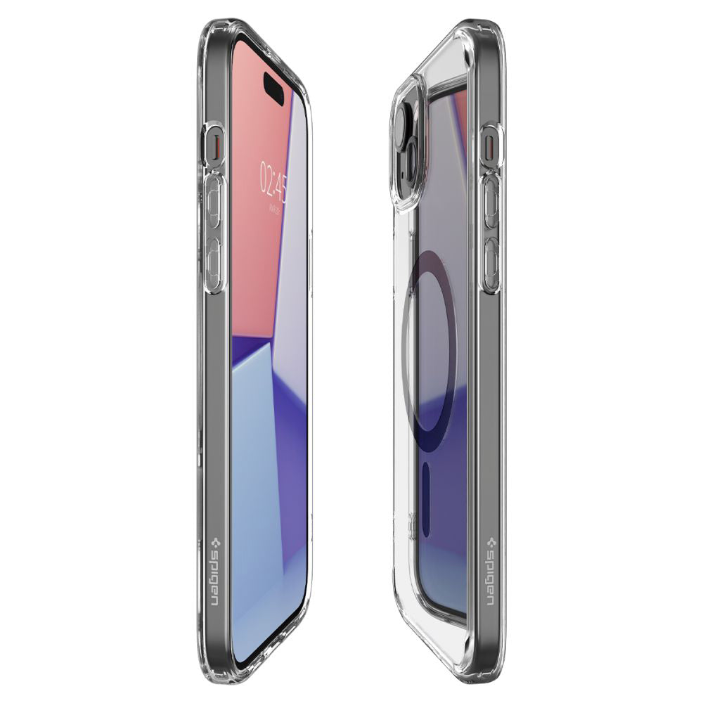 Futrola MagSafe za Apple iPhone 15, Spigen, Ultra Hybrid, Crna ACS06803