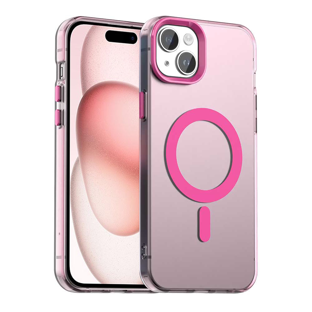 MagSafe futrola za Apple iPhone 15, Techsuit, CandyCase, Roza
