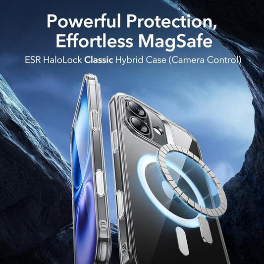 Futrola MagSafe za Apple iPhone 16, ESR, Classic Hybrid Slide, Prozirna