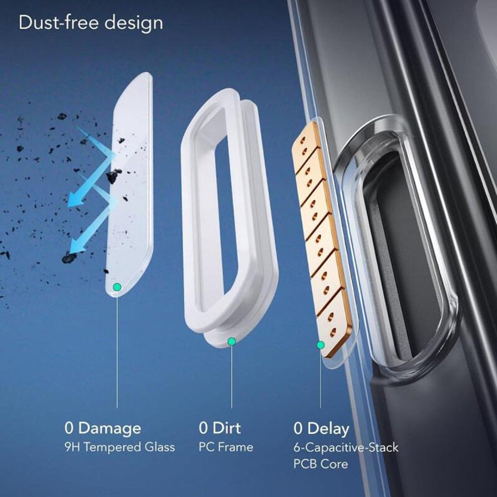 Futrola MagSafe za Apple iPhone 16, ESR, Classic Hybrid Slide, Prozirna