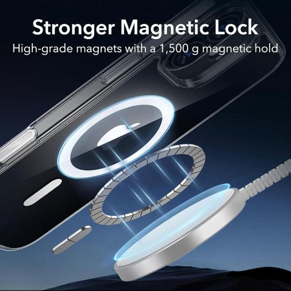 Futrola MagSafe za Apple iPhone 16, ESR, Classic Hybrid Slide, Prozirna