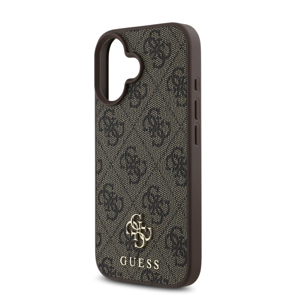 MagSafe futrola za Apple iPhone 16, Guess, 4G Classic, smeđa